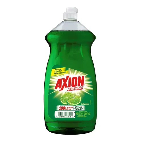 Lavaplatos Axion Limón Líquido - 400 ml