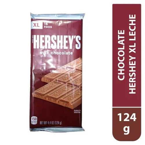 Chocolate Hersheys Xl Leche - 124 g