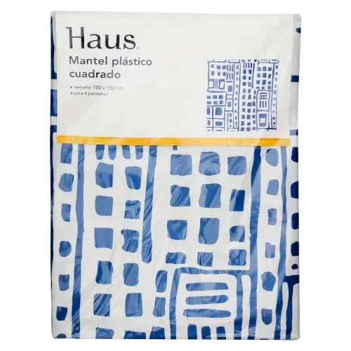 Mantel Haus Cuadrado 150X150cm 4 Personas