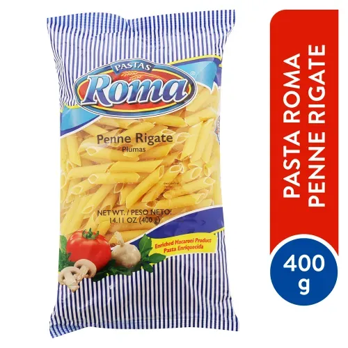 Plumas 400gr Roma Tamano Familiar