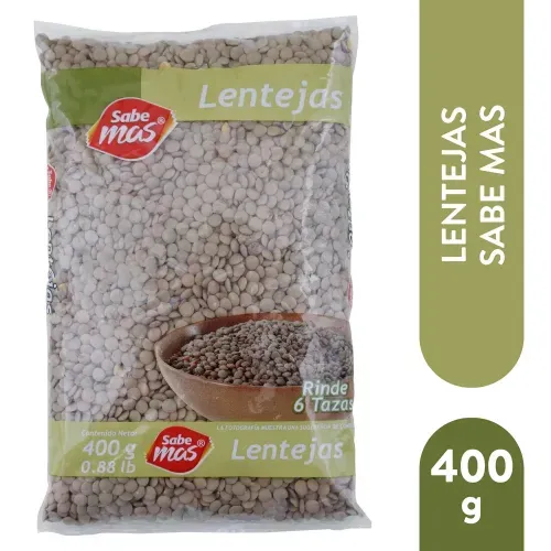 Lentejas Sabemas Bolsa - 400 g