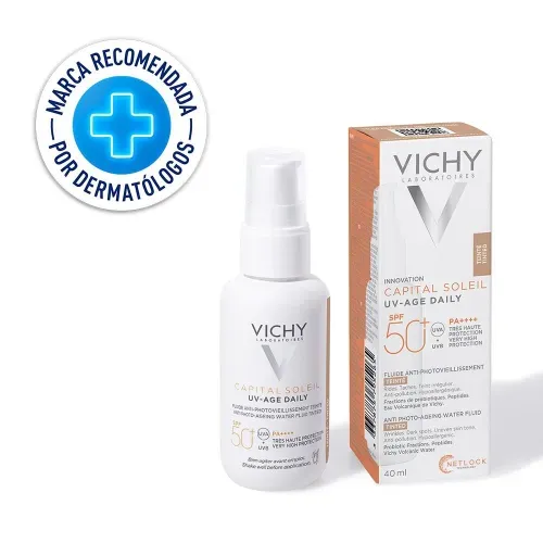 Vichy Capital Soleil UV Age con color de 40 ml