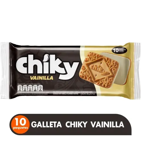 Galletas Chiky Vainilla - 400 g