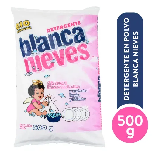 Detergente Polvo Blanca Nieves 500g