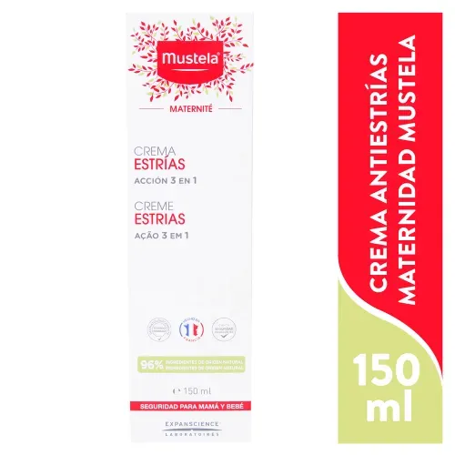 Dermatología Mustela Mus Crema Antestrias3en1 150 ml
