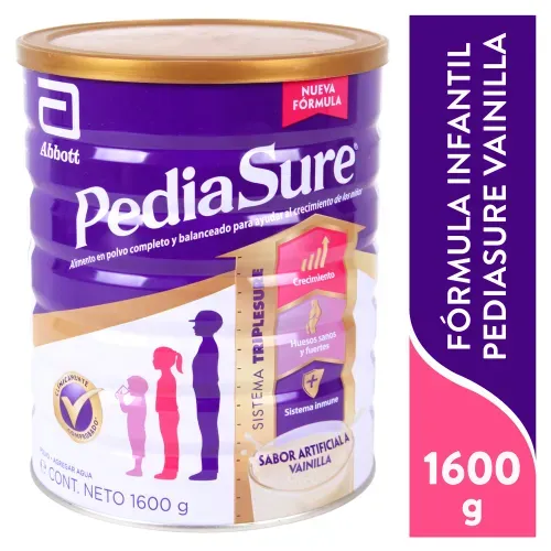 Fórmula Pediasure Sabor Vainilla - 1600 g