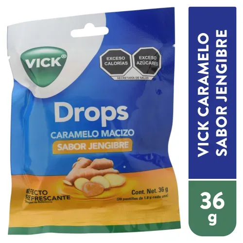 Vick Drops Jengibre 20 Ea