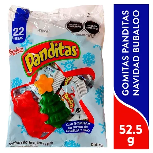 Gomita Bubba Panditas Hohoho Navid 52 g