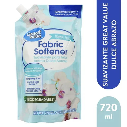 Suavizante Regular Great Value Suav Gv Dulce Abrazo Dp 720ml