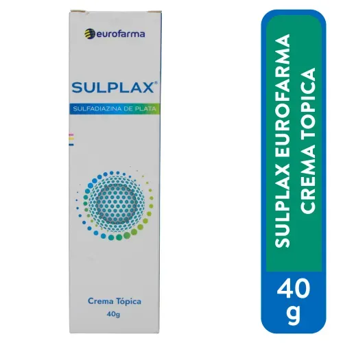 Sulplax Eurofarma Crema Topica 40g