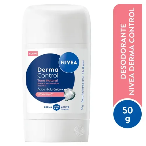 Deo Nivea Barra Fem Derma Ctrl Tono 50g