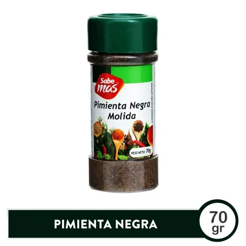 Pimienta Negra Molida Suli Fco 70g