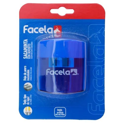 Sacapuntas Facela con depósito