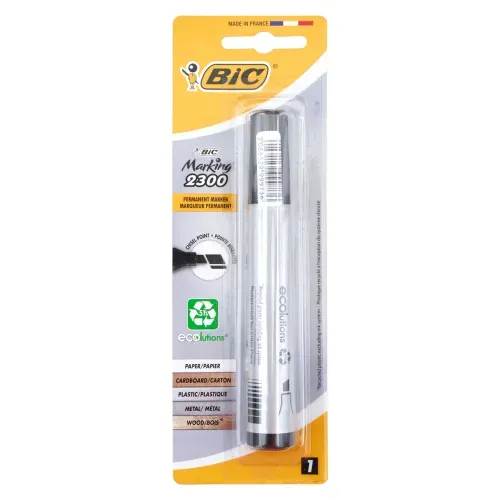 Marcador Bic permanente 2300 color negro