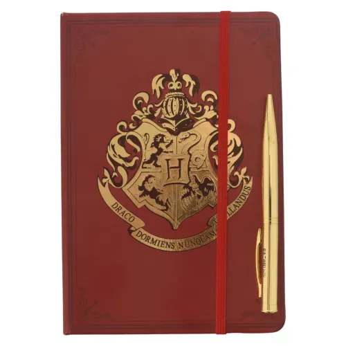 Set Pen + Gear papelería harry potter con libreta A5 y bolígrafo - 96 hojas