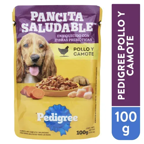Pedigree Ps Pouch Pollo Camote 100gr