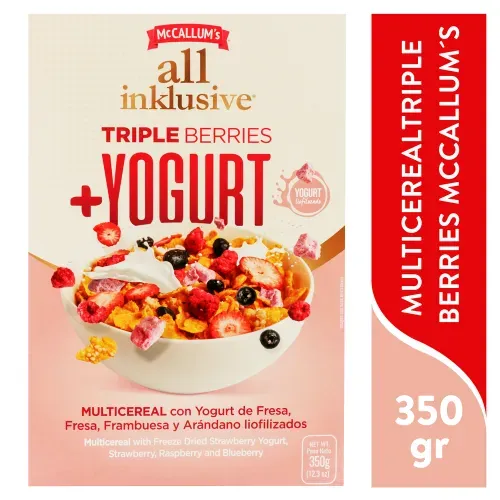 Mc Callums Multi Cereal Yogurtliofi350g