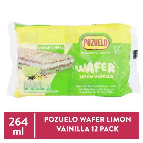 Gta. Pozuelo Wafer Limon Vainilla 264 g