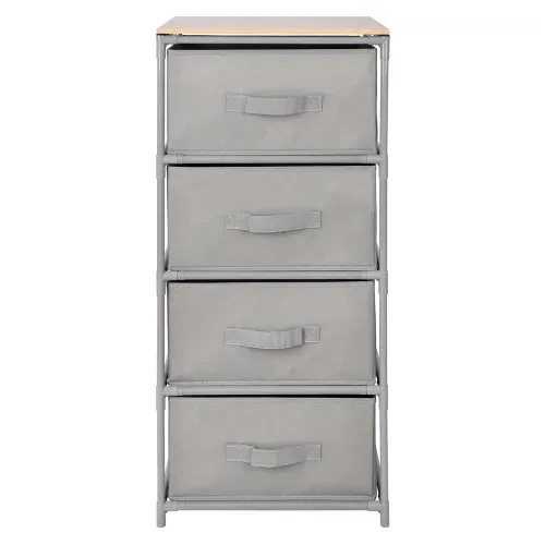 Gabinete De Almacenamiento Con 4 Cajones