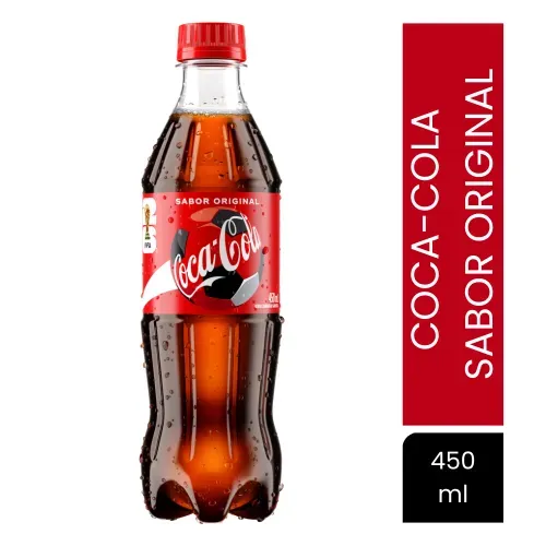 Gaseosa Coca-Cola Sabor Original - 450ml