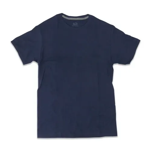 Camiseta Fruit Of The Loom Cuello Redondo, color azul -Talla S