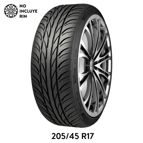Llanta para auto Sonar, medidas: 205/45 Rin 17