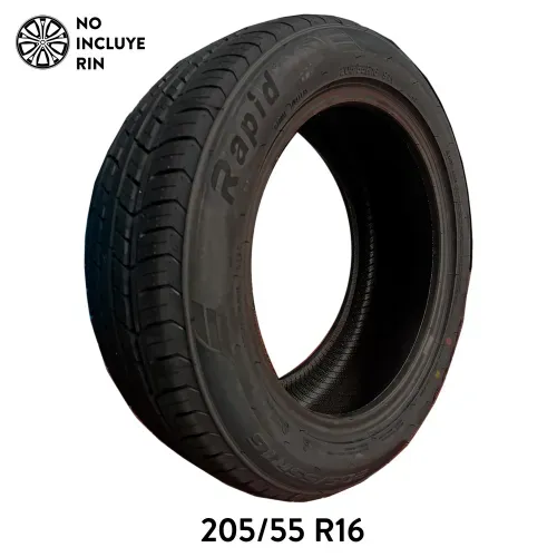 Llanta para auto Rapid 205/55 Rin 16