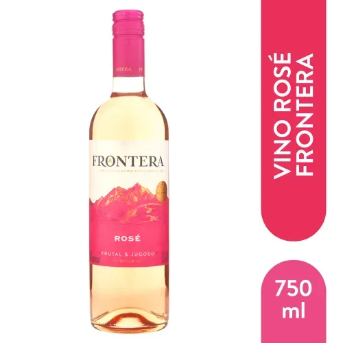 Vino Frontera rosado concha y toro Chile - 750 ml