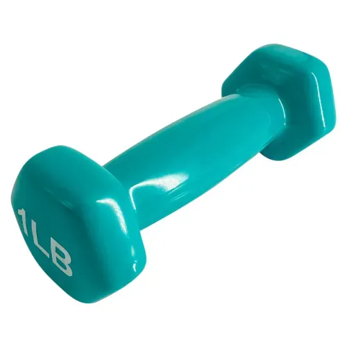 Mancuerna Athletic Works de vinil - 1 lb