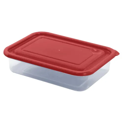 Tazon Rectangular Pequeño Tr (14 Oz/450 Ml) Guateplast Rojo Chef 0