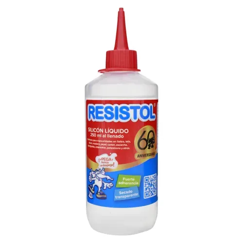 Silicón Resistol líquido para manualidades - 250 ml