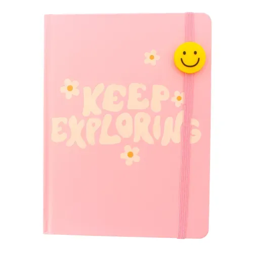 Libreta Pen + Gear con elástico - 120 hojas