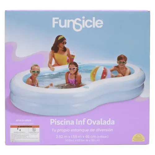 Piscina Inf Ovalada Fs 262x159x46cm 560l