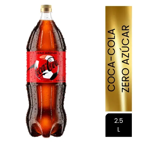 Gaseosa Coca-Cola Zero Azúcar Pet - 2.5 L