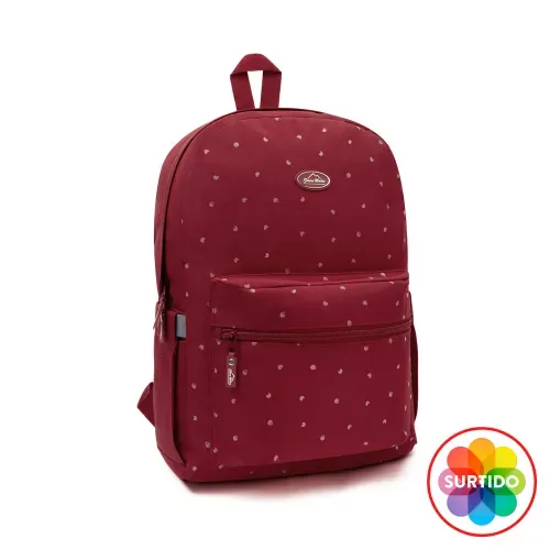 Mochila Sierra Madre Escolar Juvenil L-486 Diseños Surtidos