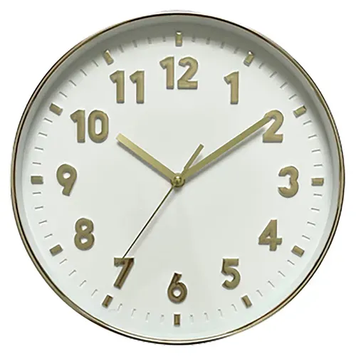 Hs Reloj Pared 30cm Beige