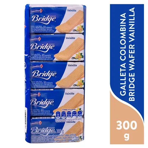 Sorbeto Bridge Vainilla Colombina 24Bs 10 - 300 g