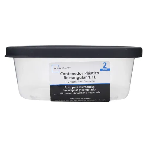 Contenedor Plas Rectan 1 l Mainstays