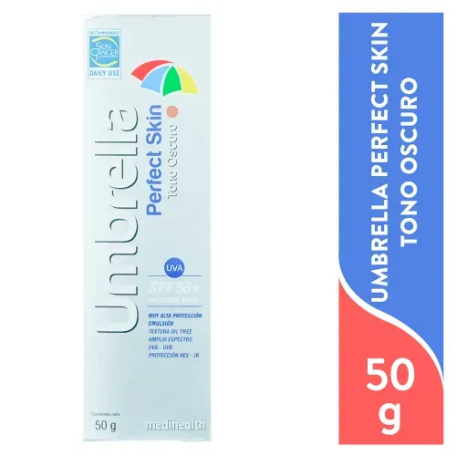 Umbrella Perfect Skin x 50g Tono Oscuro-Precio indicado por emoliente/protector