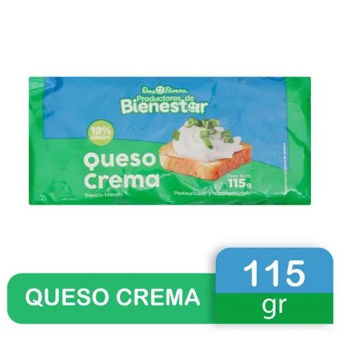 Queso Crema Bienestar Dos Pinos - 115 g