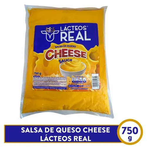 Salsa de queso Lacteos Real tradición - 750 g