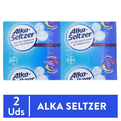 Alka Seltzer 2 Tabletas Ea