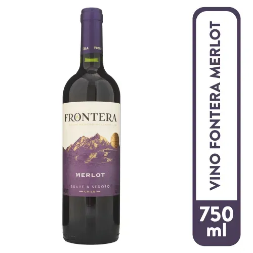 Vino Tinto Frontera Merlot 750 Ml