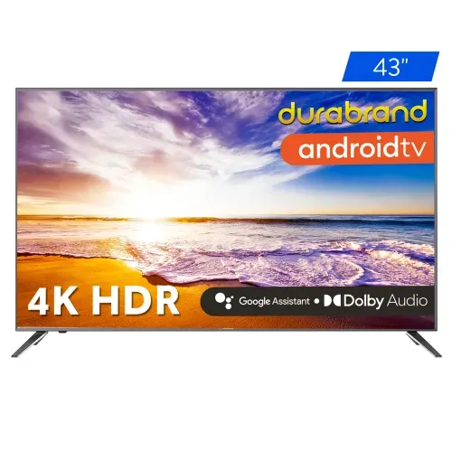 Pantalla Durabrand LED Smart Android 4K DURA43MUGS AND - 43 Pulgadas