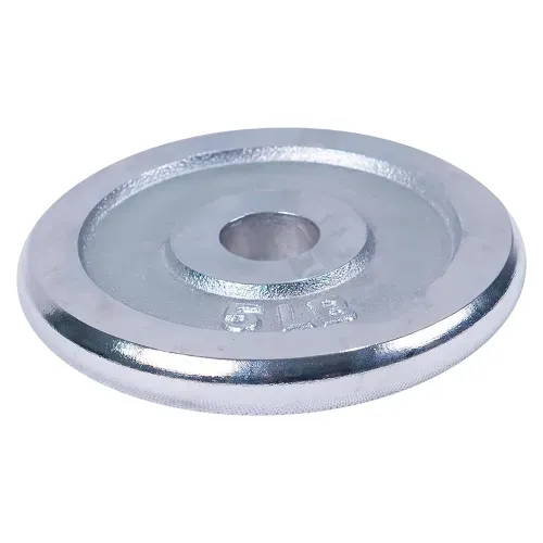 Disco de peso Athletic Works cromado - 10 lb