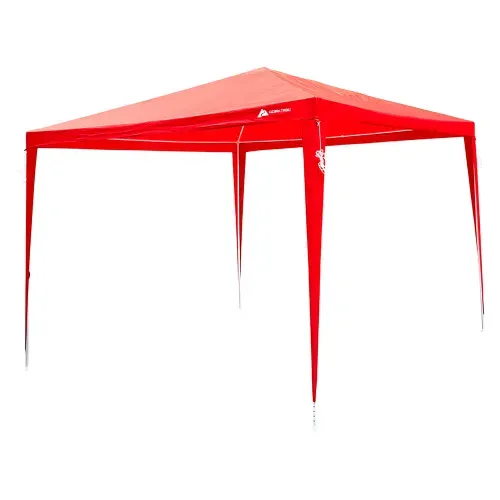 Toldo plegable Ozark Trail Rojo - 3×3 m