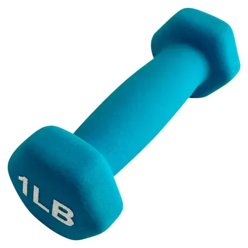 Mancuerna  Athletic Works de neopreno - 1 lb