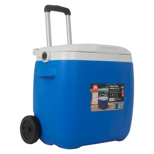 Hielera con ruedas Ozark Trail con capacidad de 38.1 qt