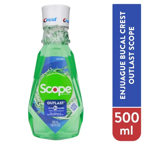 Enjuague Crest Scope M 500Ml