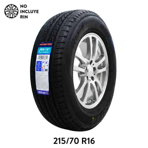 Llanta para auto Rapid 215/70 Rin 16